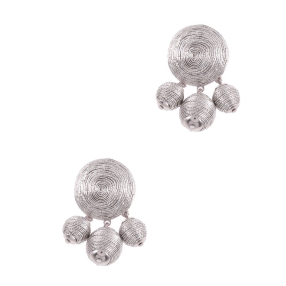 Thread Ball Earrings